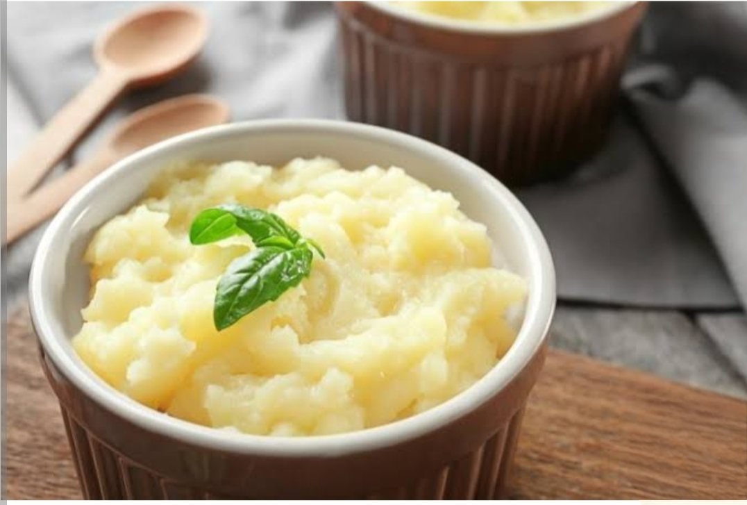 صورة بطاطس مهروسه 